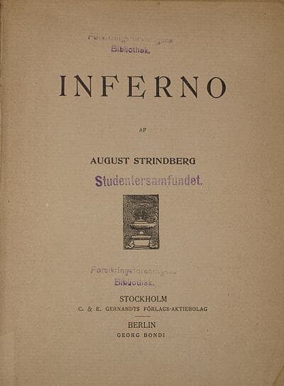 August Strindberg - Inferno