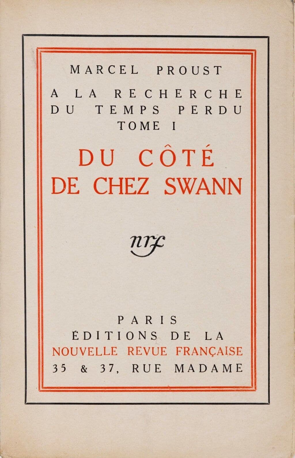 Marcel Proust - Swann's Way